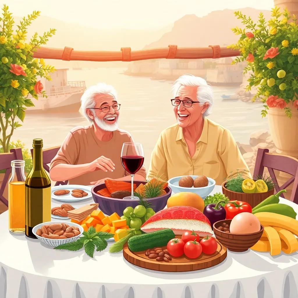 Die Mittelmeerdiät für Langlebigkeit: Was wir von den Blauen Zonen lernen können