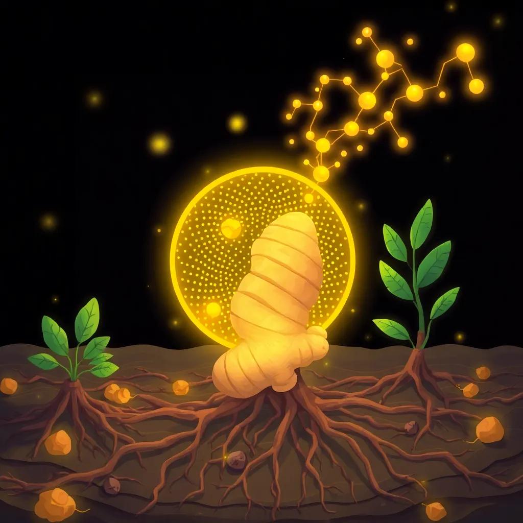 Innovative Bionanocomposites bieten Schutz für Ingwer nach der Ernte