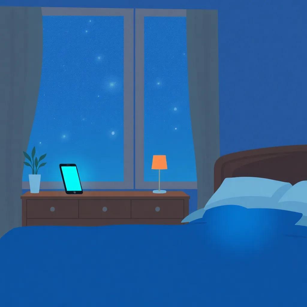 Die Auswirkungen von blauem Licht auf Schlaf und Gesundheit: Strategien zur Reduzierung der Exposition