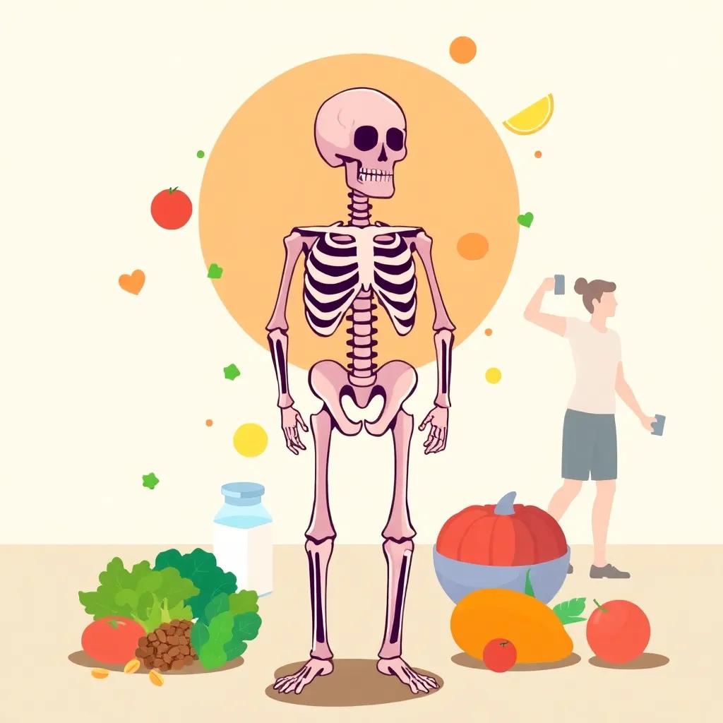 Starke Knochen durch Krafttraining und nährstoffreiche Ernährung