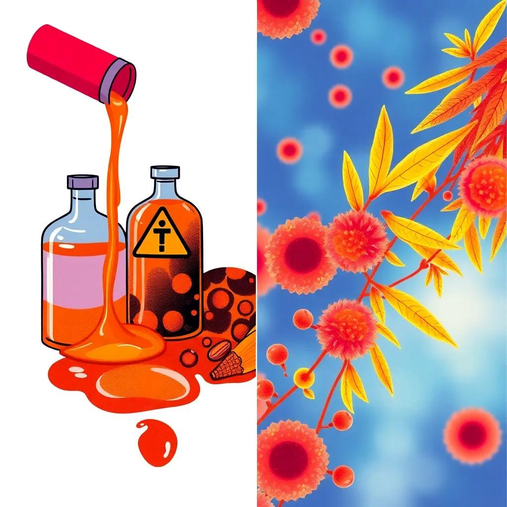 Natürliche Farbstoffe als Alternative zu synthetischen Färbemitteln in der Histopathologie