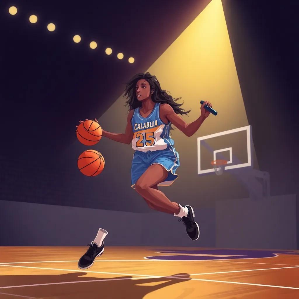 Flau’jae Johnson: Wie sie Basketball, Hip-Hop und Selbstfürsorge vereint