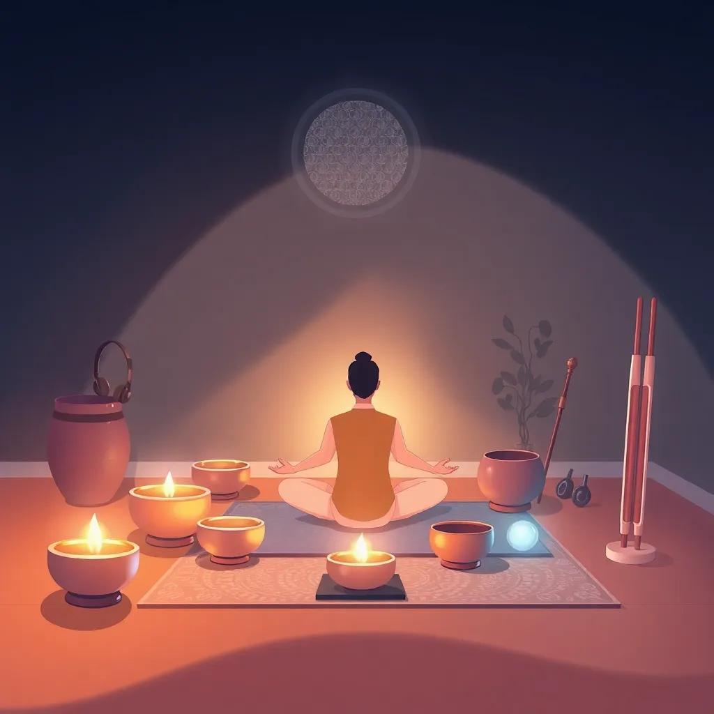 Die Kraft der Klangtherapie: Stressabbau und mentale Klarheit durch Schallwellen