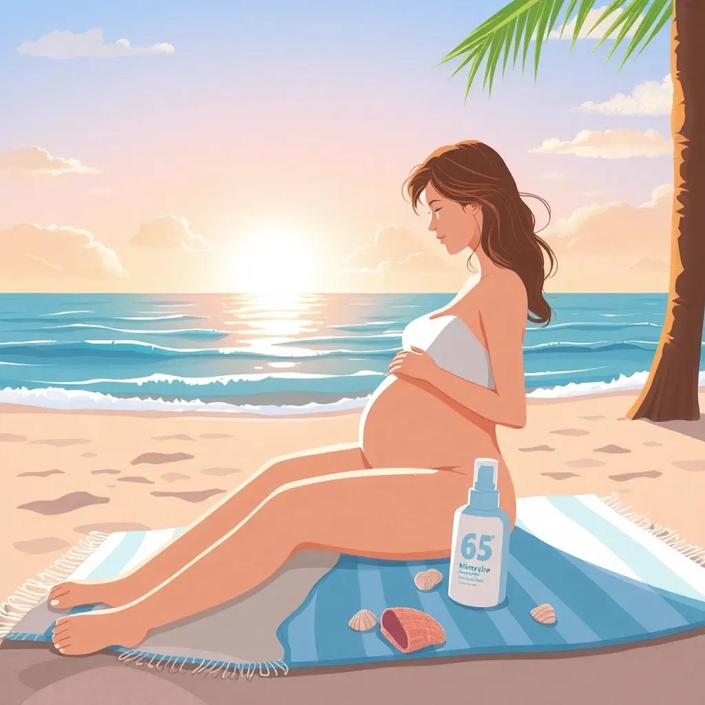 Mineralische Sonnencreme: Strahlende Haut und sicher in der Schwangerschaft