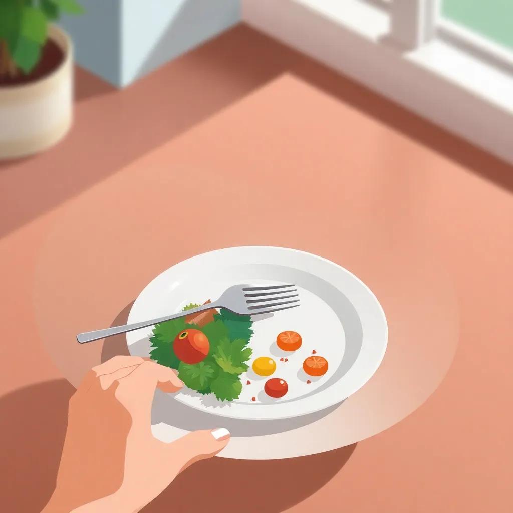 Achtsames Essen für nachhaltiges Gewichtsmanagement