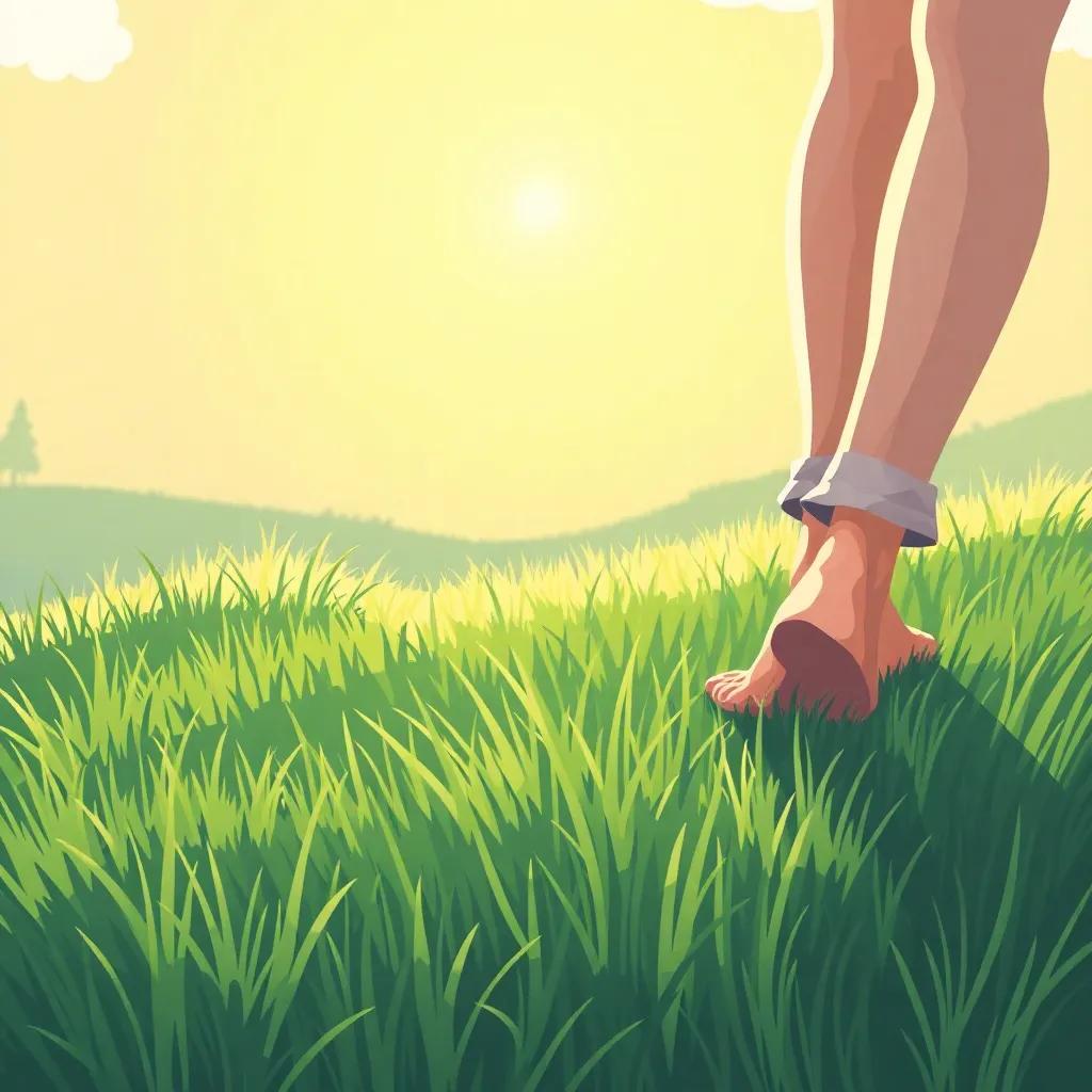 Die verborgenen Vorteile des Erdens: Wie die Verbindung mit der Erde Ihre Gesundheit transformieren kann