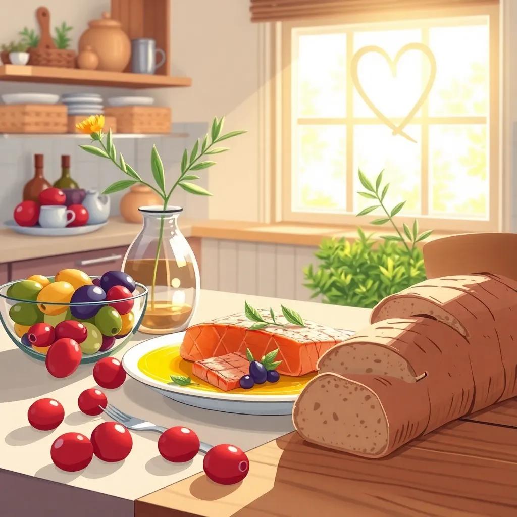 Mediterrane Diät für ein gesundes Herz: Einwöchiger Ernährungsplan