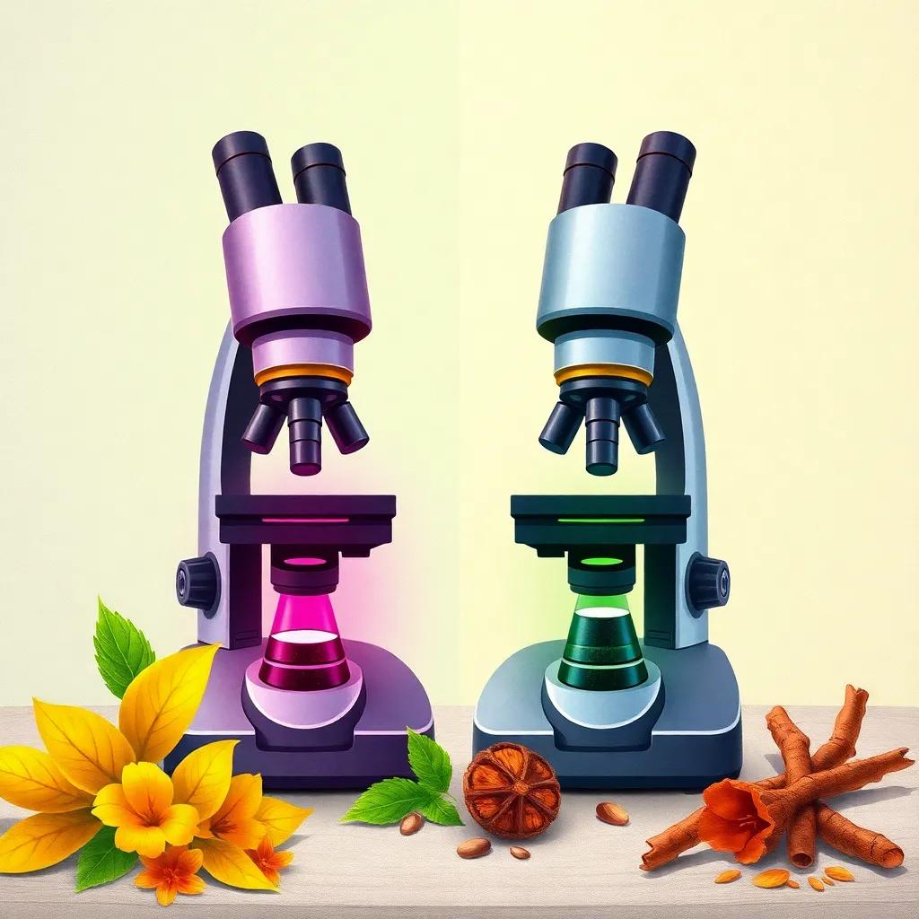 Natürliche Alternativen zu Eosin in der Histopathologie: Ein sicherer Ansatz für die Färbung von Mundgewebe