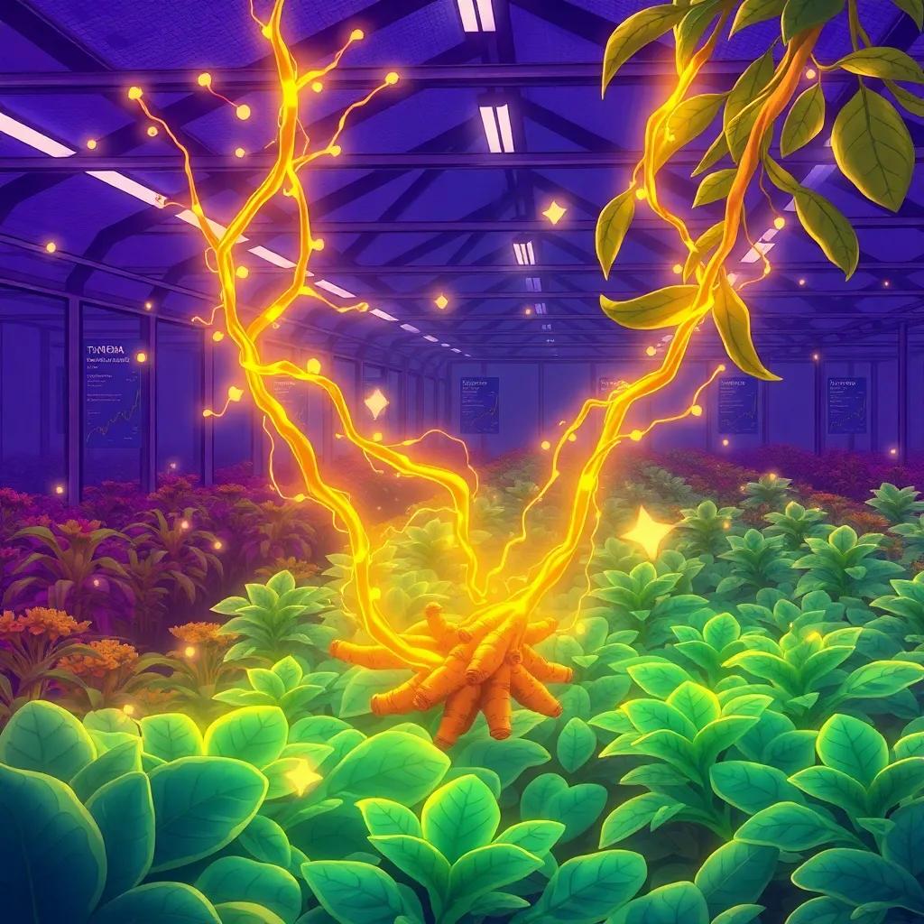 Turmeric Öl als Natürliche Lösung gegen Pilzbefall in der Landwirtschaft