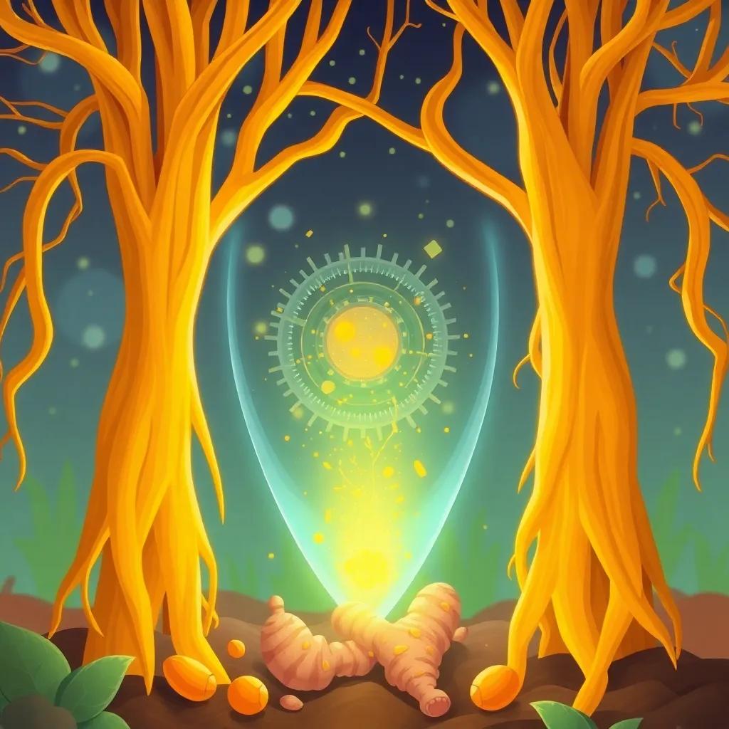 Natürlicher Schutz für Ingwer: Die Rolle von Kurkumaöl gegen Pilzbefall