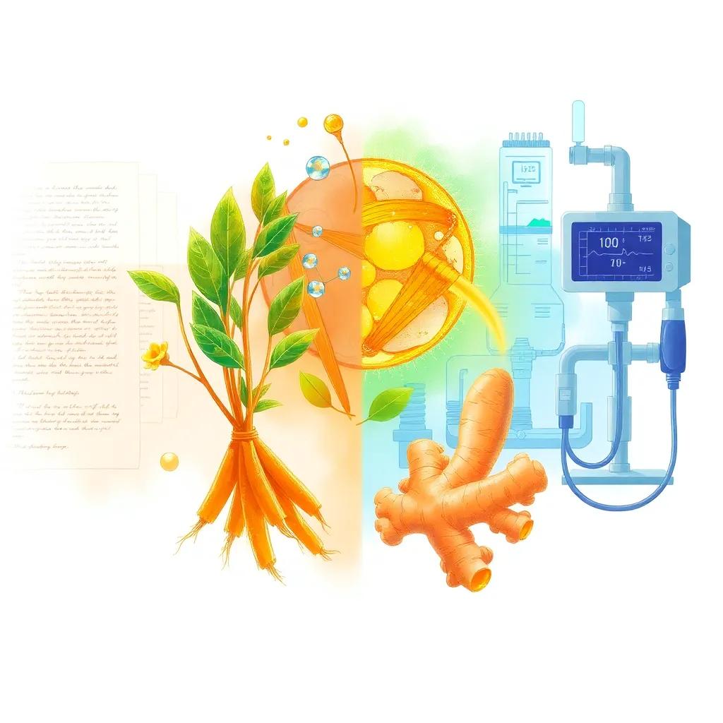 Turmeric und Ginger: Natürliche Helfer bei Diabetes und Bluthochdruck