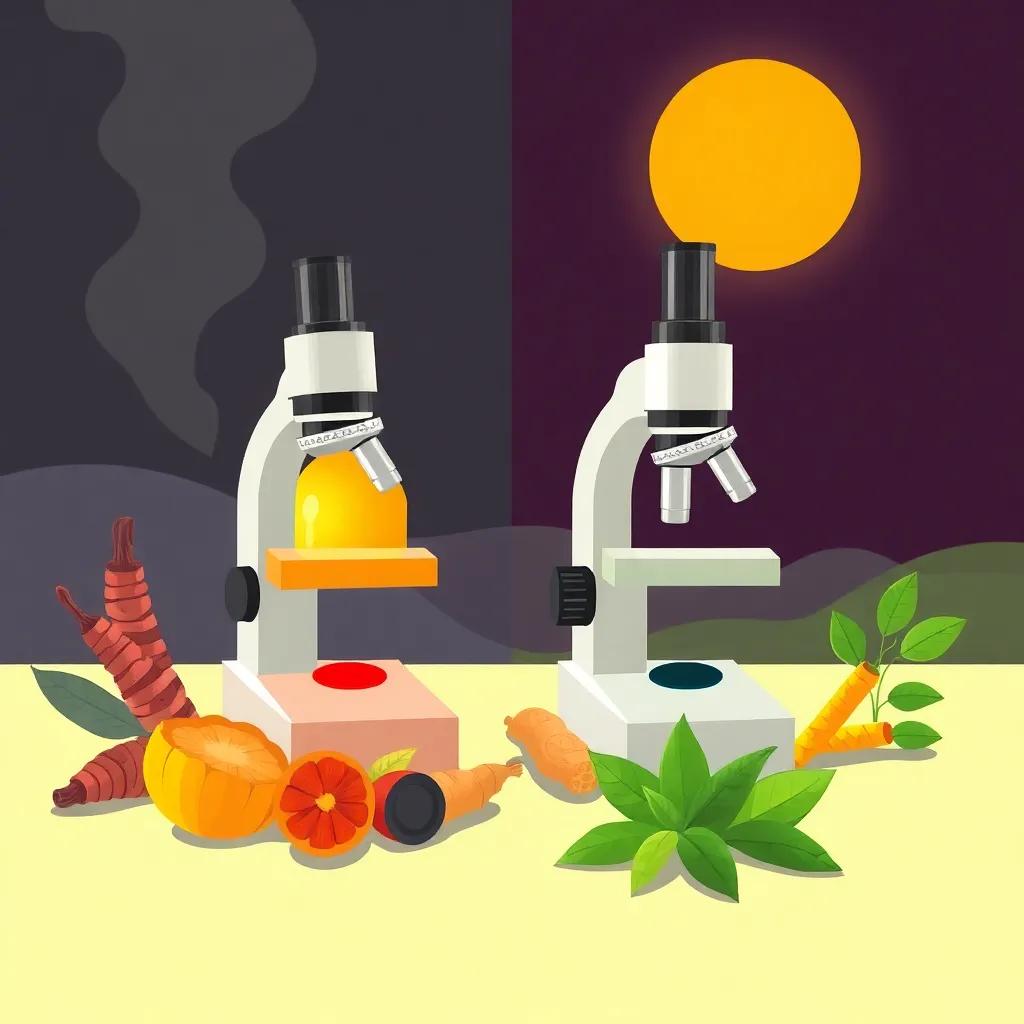 Natürliche Farbstoffe in der oralen Histopathologie: Eine sichere Alternative zu synthetischen Färbemitteln