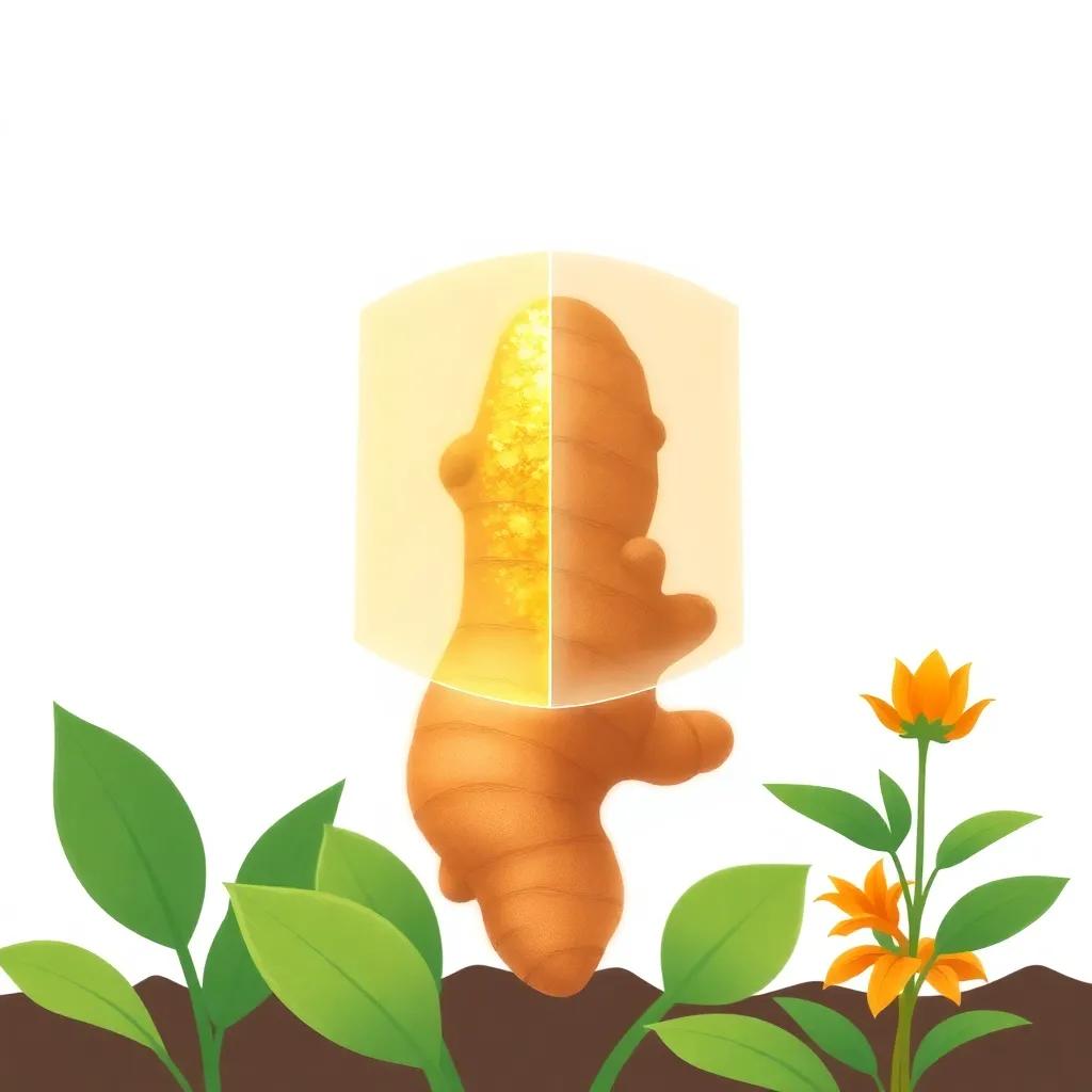 Natürlicher Schutz für Ingwer: Kurkumaöl als antimykotische Lösung