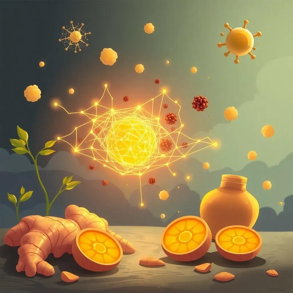 Natürlicher Schutz für Ingwer: Die Rolle von Kurkumaöl gegen Pilzbefall