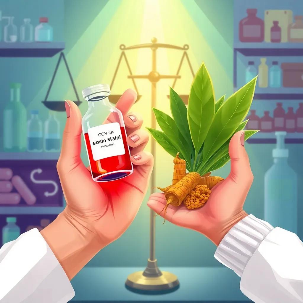 Natürliche Farbstoffe als Alternative zu synthetischen Färbemitteln in der Histopathologie