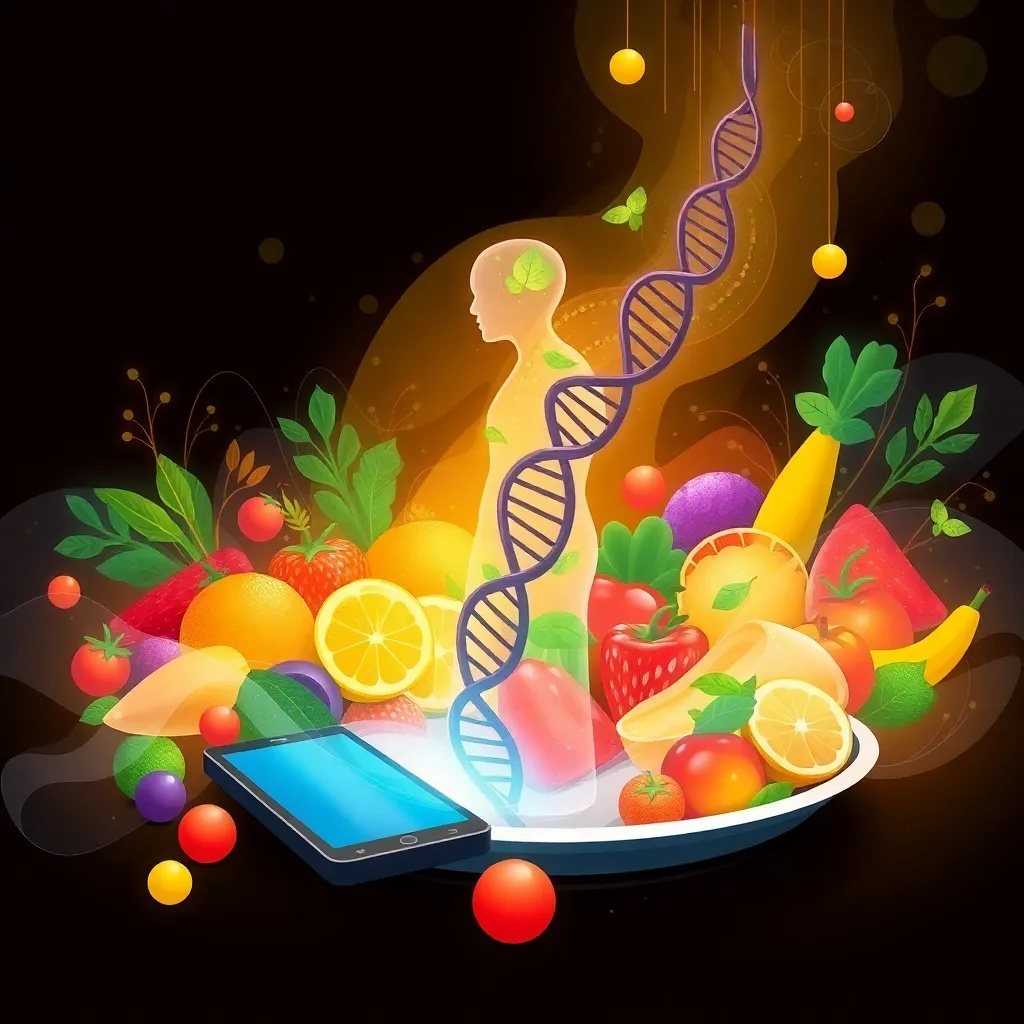 Personalisierte Ernährung: KI und Genomik Gestalten Individuelle Diäten für Bessere Gesundheit