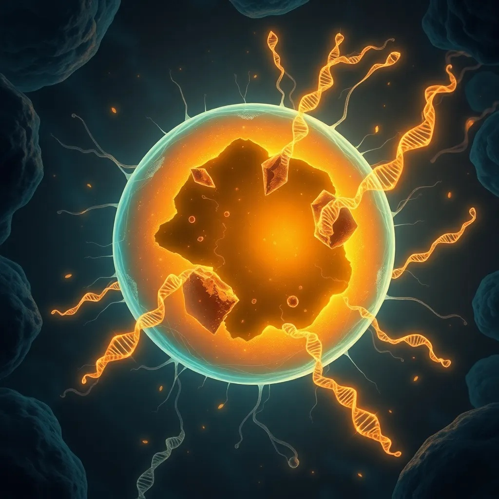 Mitochondriale RNA-Leckage verschärft Zellalterung und treibt entzündliche Erkrankungen voran