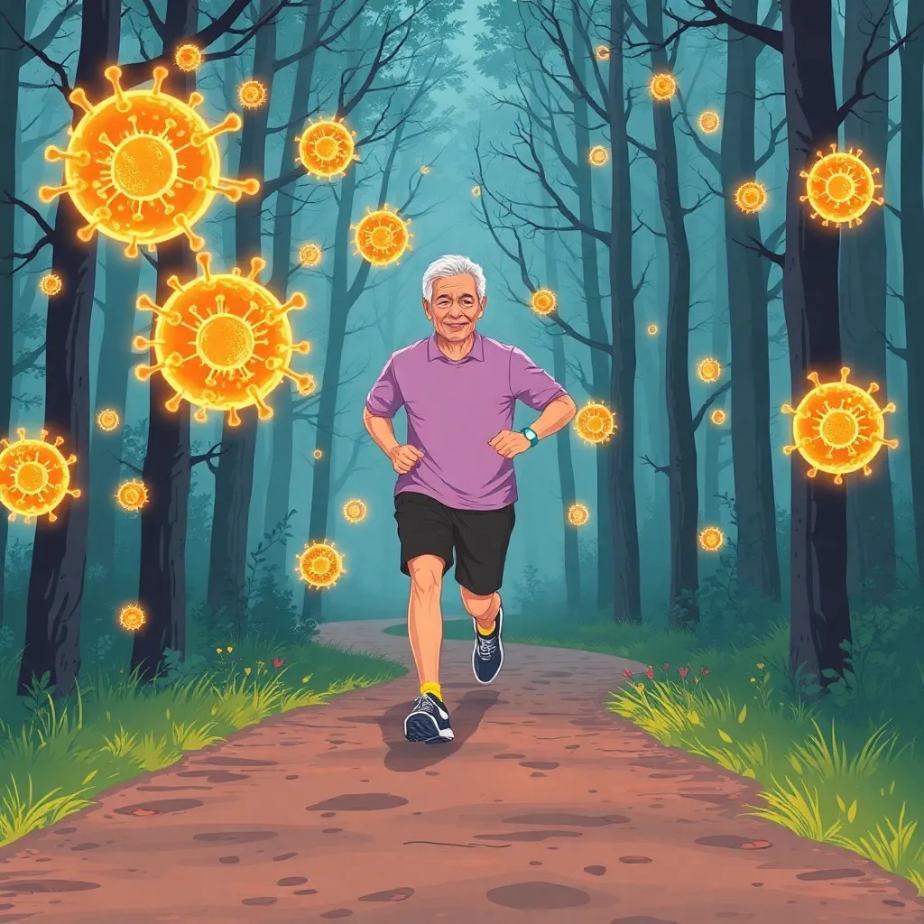 Bewegung als Schlüssel gegen Immunalterung: Neue Erkenntnisse zur Stärkung der Abwehrkräfte im Alter